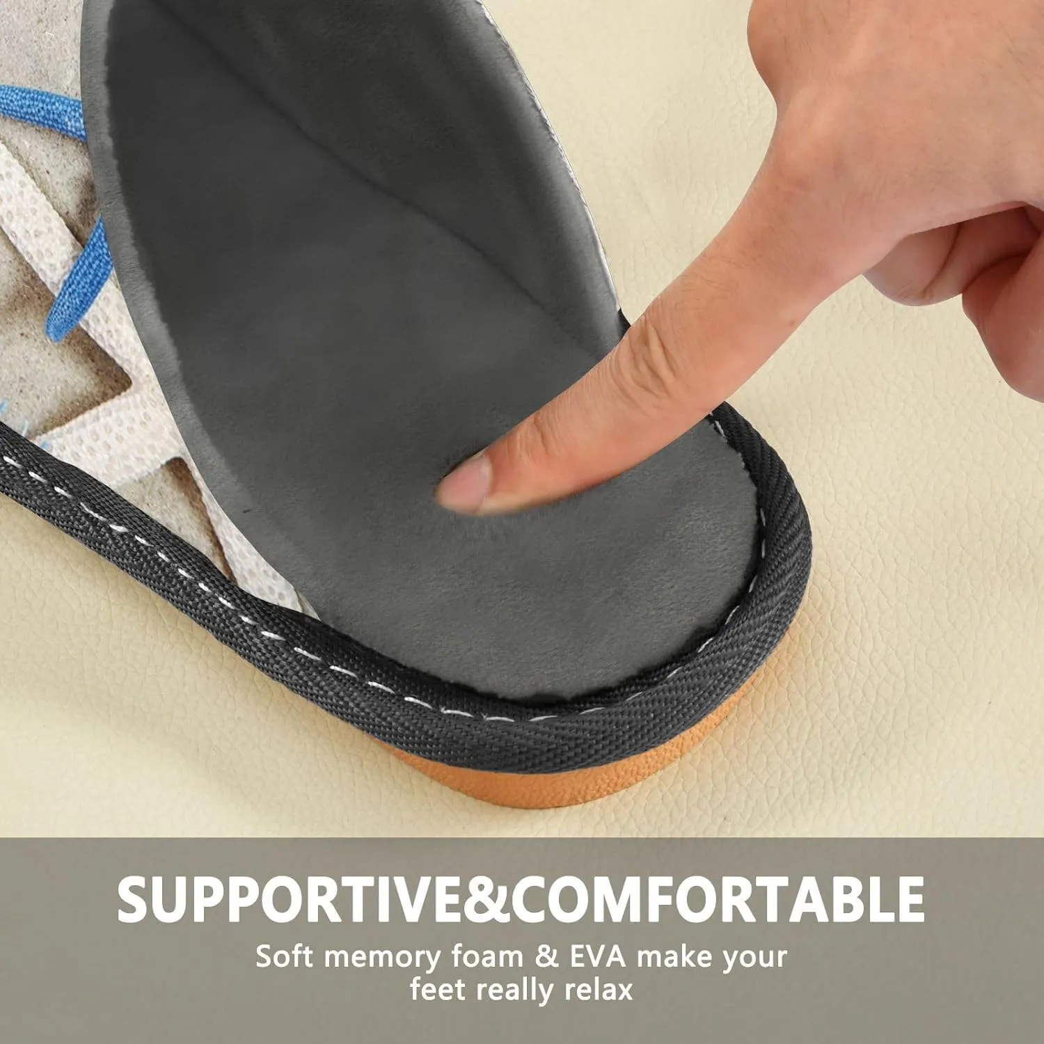 Unisex Fuzzy Foam Slippers Non-Skid Slip-on Soft Warm Sole Fleece Shoes 4-11