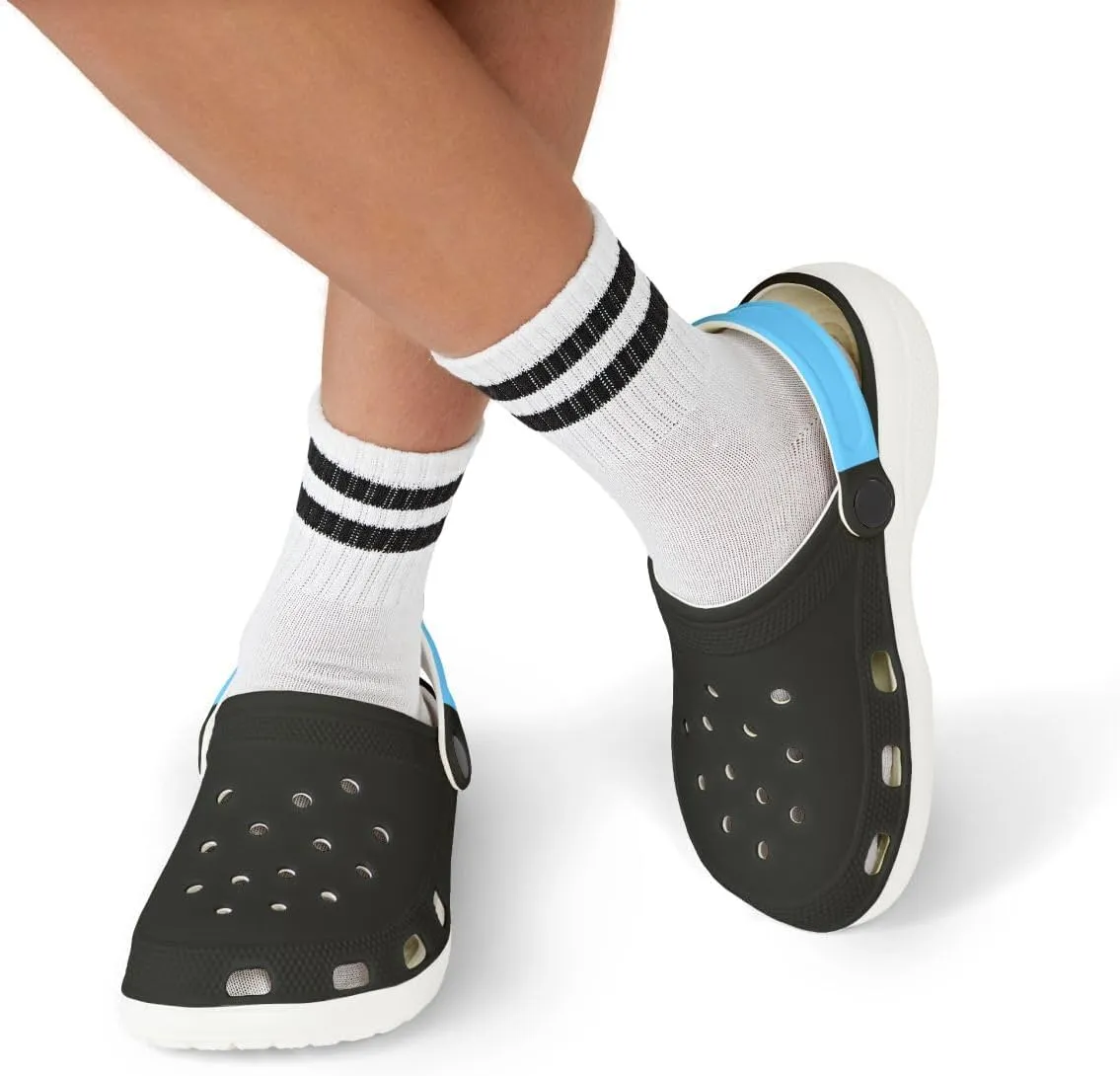 Unisex Kids Clogs, Slip-On Water Shoes, Easy Cleaning