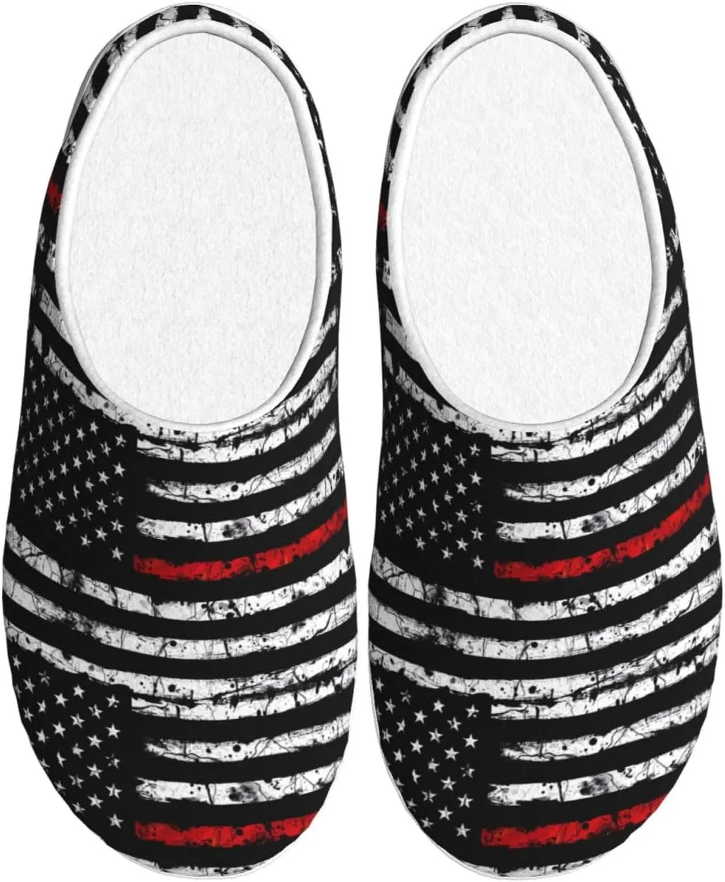 Unisex Slippers Winter Warm Non-Slip Fluffy Slippers Slip-On Plush Slippers House Slippers For Women Men Shoes Gifts