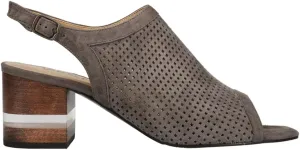 VANELi Womens Elija Perforated Square Toe Shootie Pumps Dress Casual Casual Mid Heel 2-3" - Beige