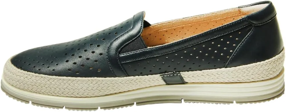 VANELi Womens Qabic Perforated Slip On Sneakers Shoes Casual - Blue