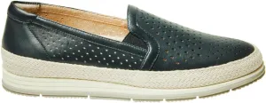 VANELi Womens Qabic Perforated Slip On Sneakers Shoes Casual - Blue