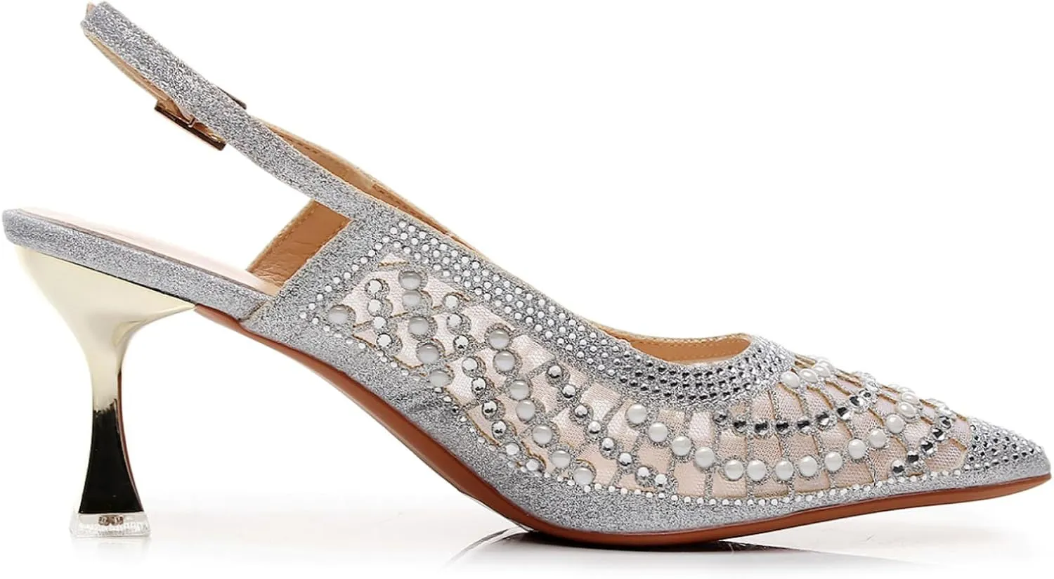 VenusCelia Women's Charming Lady Slingback Pump Shoe