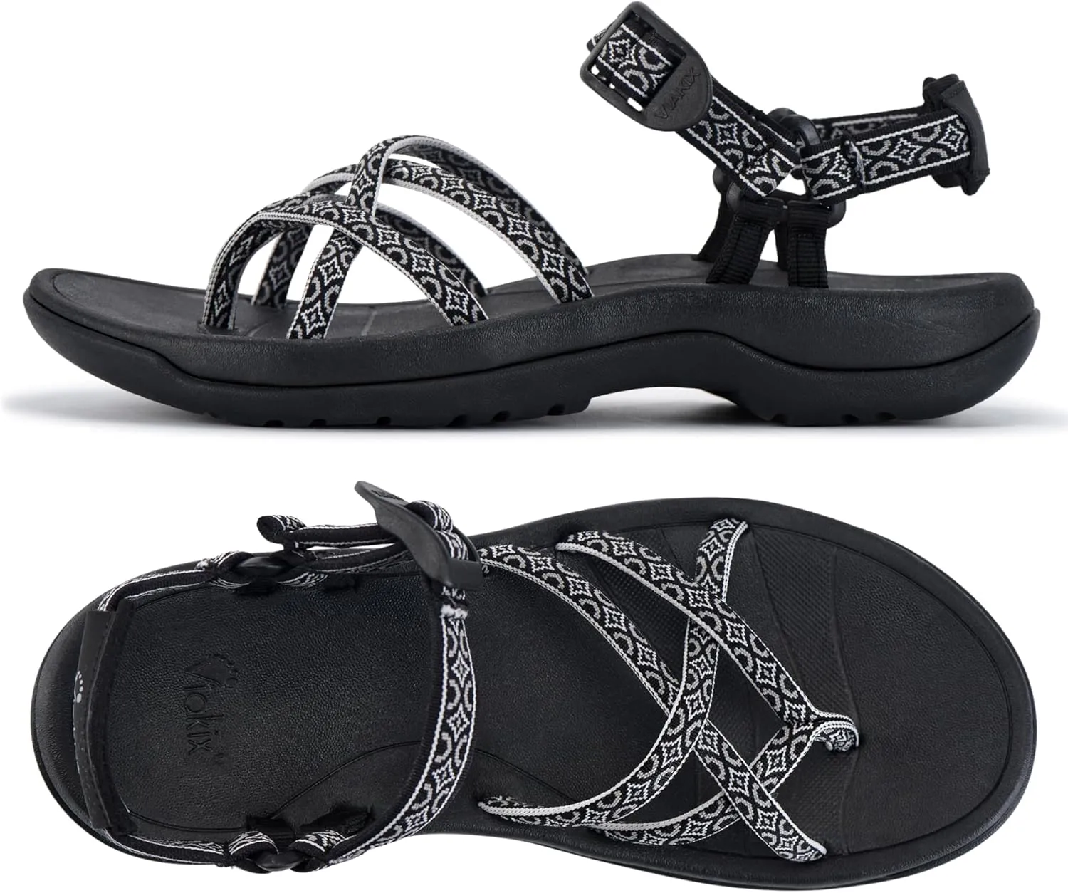 Viakix Women's Walking Sandals – Premium Comfortable Sport Sandals for Outdoors, Travel, Hiking, Beach & Everyday Wear