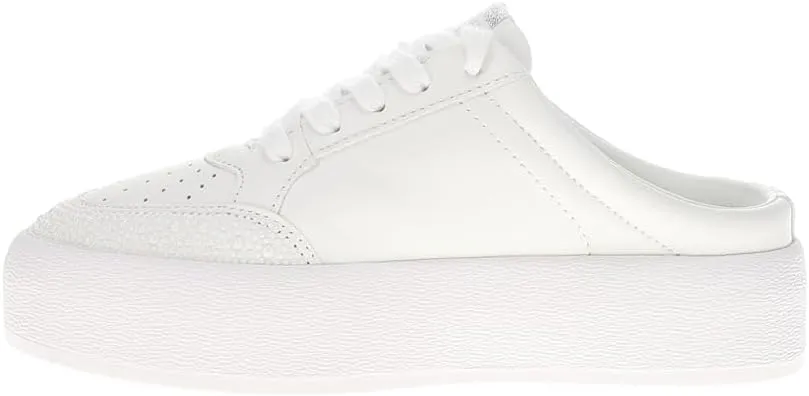Vintage Havana Womens Val Slip On Platform Sneakers Shoes Casual - White