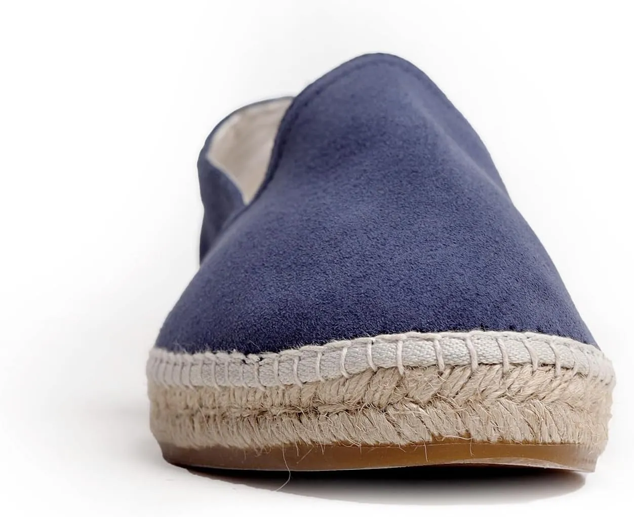 VOLIRIN & KAMMV Closed Toe Comfortable Suede Slip on Flat Espadrilles for Men