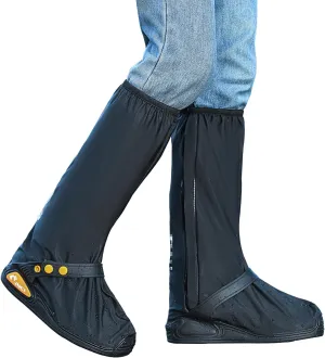 Waterproof Rain Boot Shoe Cover with Reflector Reusable & Foldable