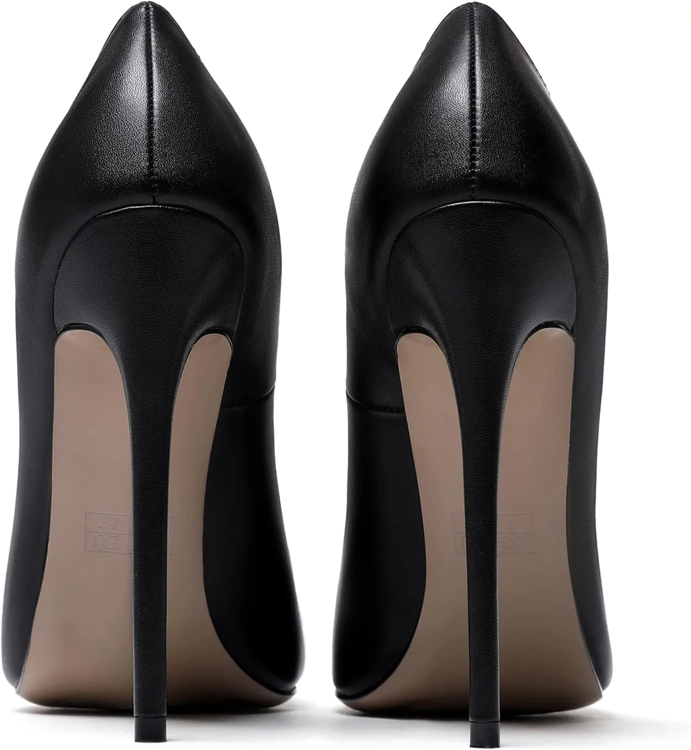 WAYDERNS Women's Evening Pointed Toe Matte Slip On Dress Stiletto High Heel Pumps Shoes 4.7 Inch