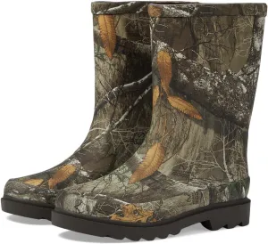 Western Chief Unisex-Child Realtree Mid Rain Boots (Little Big Kid)