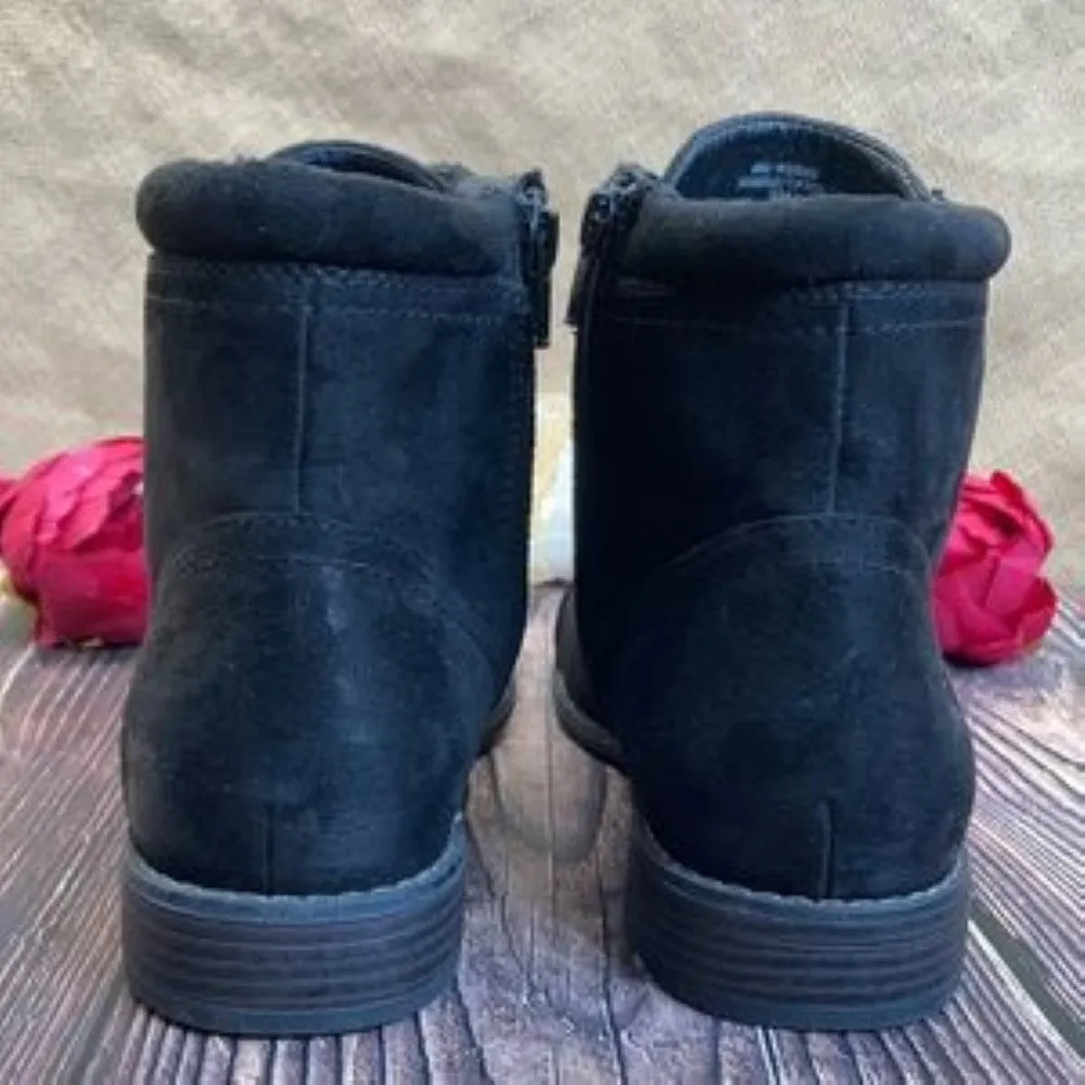 White Mountain Black Tifton Combat Boots 9