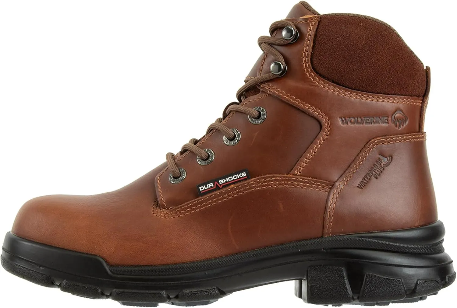 Wolverine Men's DuraShocks Sr Icon Waterproof CarbonMax 6" Construction Boot