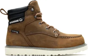 Wolverine Men's Trade Wedge Waterproof 6 " Construction Boot