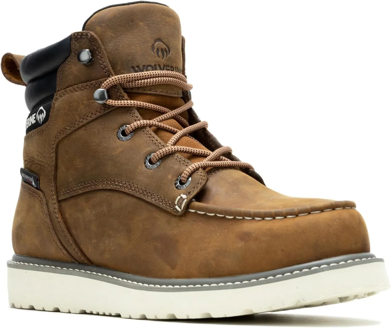Wolverine Men's Trade Wedge Waterproof 6 " Construction Boot