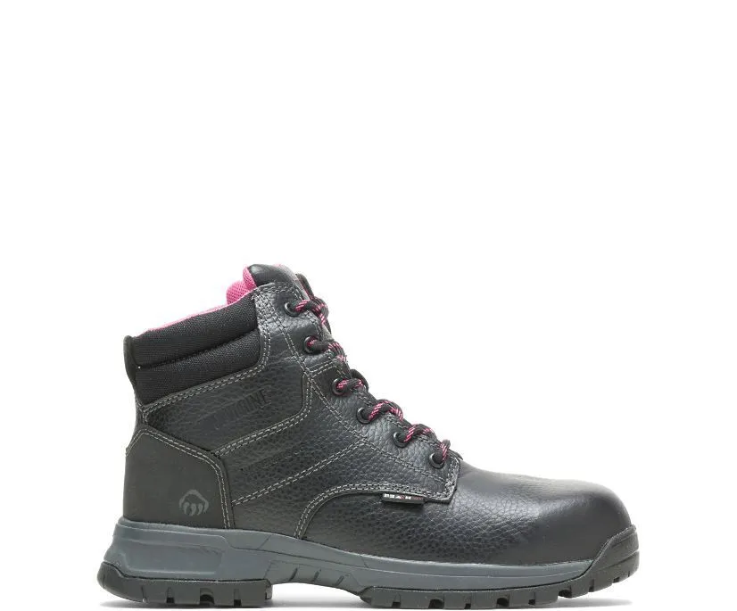 Wolverine Women's Piper Waterproof Composite-Toe 6" Work Boot