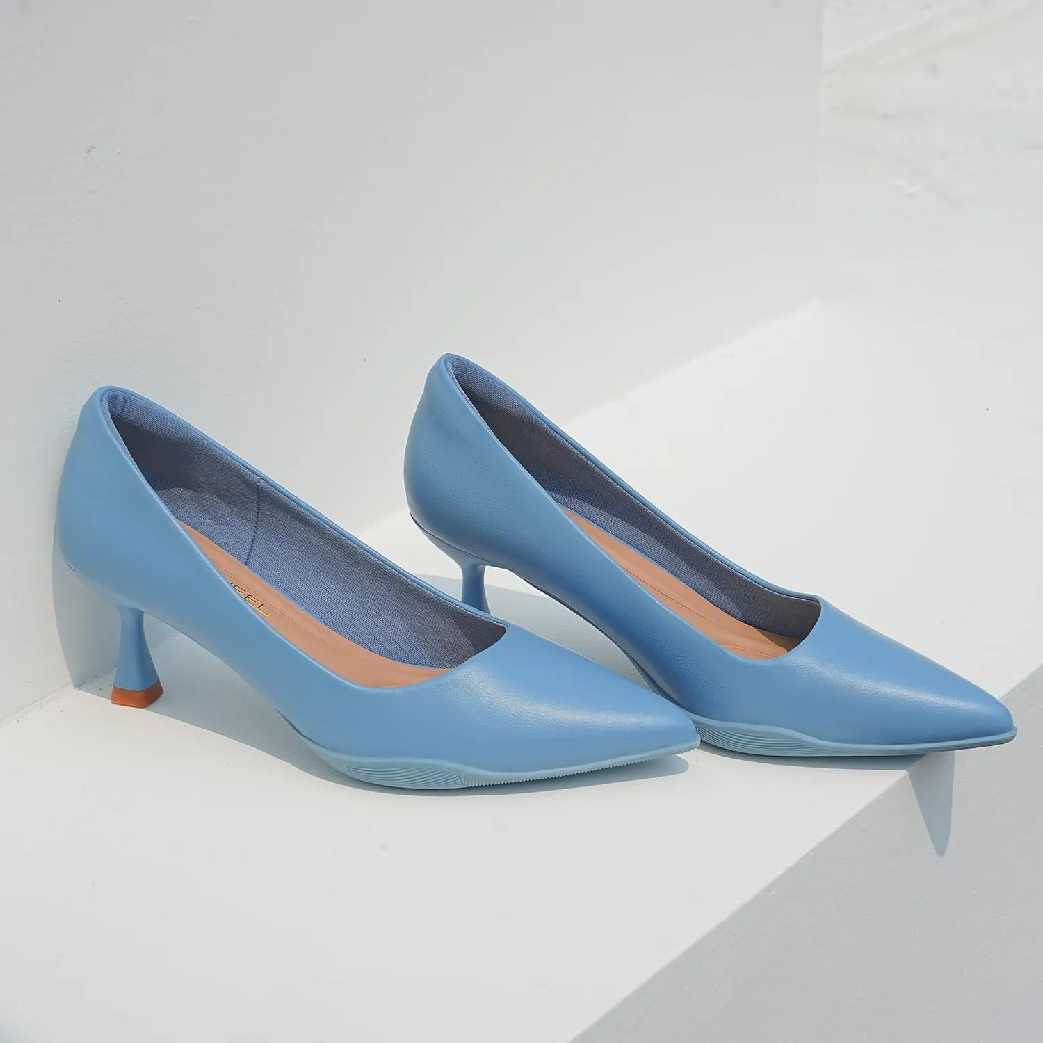 Women Comfortable Pumps Dress Shoes Running Heel Work Heels