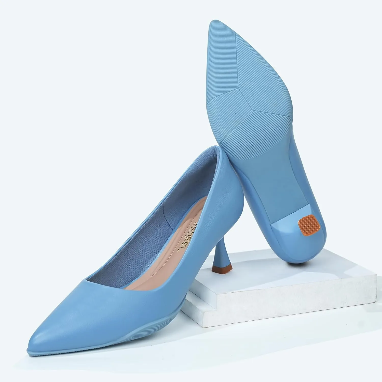 Women Comfortable Pumps Dress Shoes Running Heel Work Heels