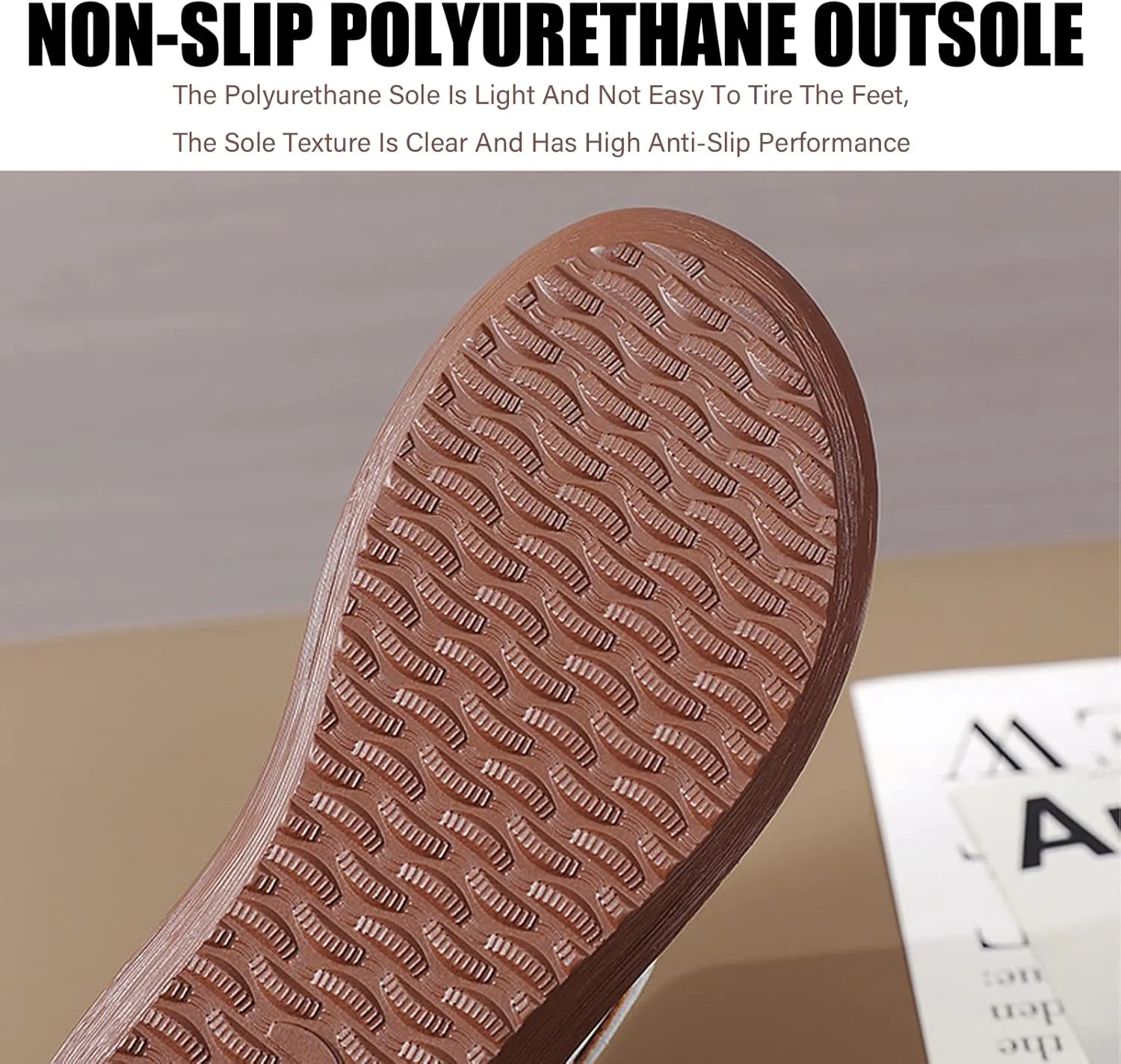 Womens Adjustable Double Buckle Ultra Cushion Sandals,Non-slip Leather Slip on Platform Comfortable Beach Cloud Slides