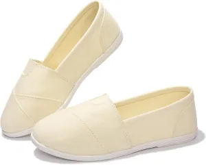 Womens Alpargata Slip On Loafer Flat Shoes Soft Daily Slip-On Casual Arch Support Sneaker Classic Flats Breathable Women's Loafer Canvas Walking Shoes
