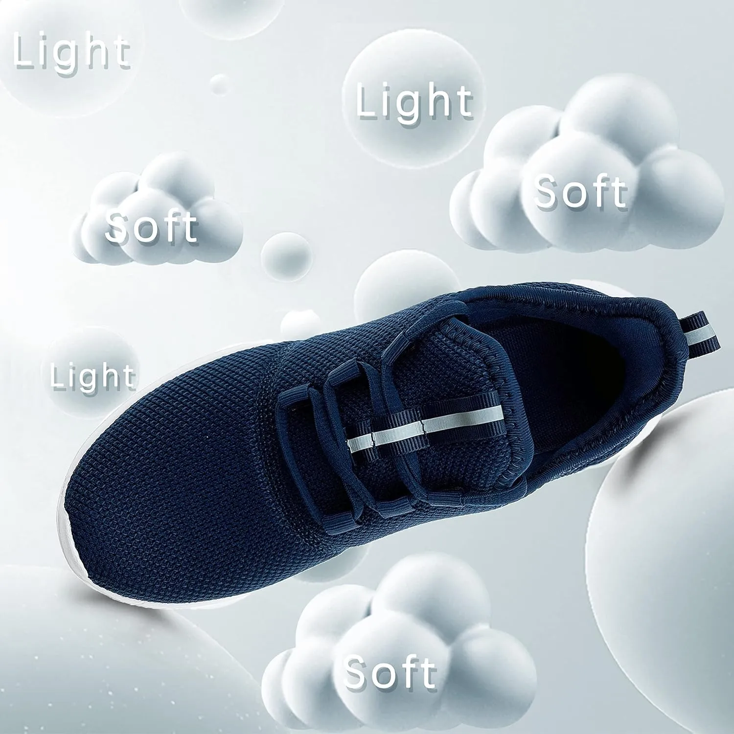 Women's Athletic Breathable Walking Tennis Running Shoes Slip on Casual Fashion Sneakers