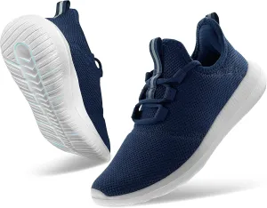 Women's Athletic Breathable Walking Tennis Running Shoes Slip on Casual Fashion Sneakers