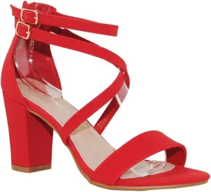 Women's Chunky Heel Ankle Strap Sandals