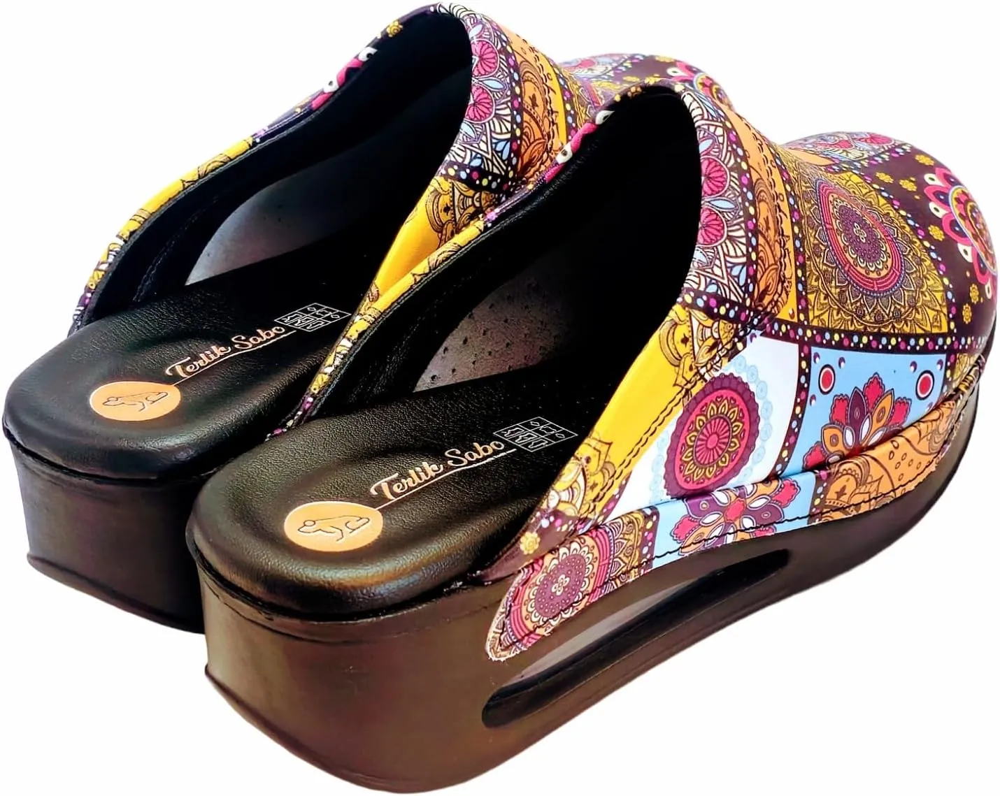 Womens Clogs with Arch Support, Pure Leather, Slip-On Clogs for Women, Perfect for Daily Indoor and Outdoor Usage, Shock Absorption, Breathable Materials