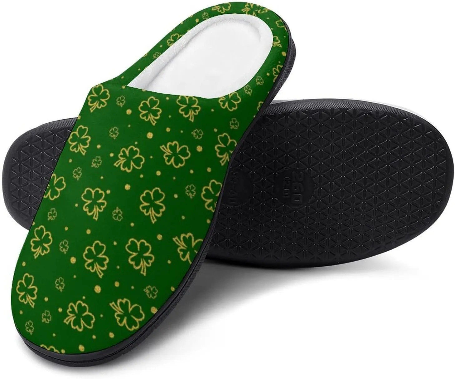 Womens Home Slippers Bedroom Slip-On Shoes Ladies Halloween Slippers Soft Cotton House Clog Slippers Indoor Outdoors