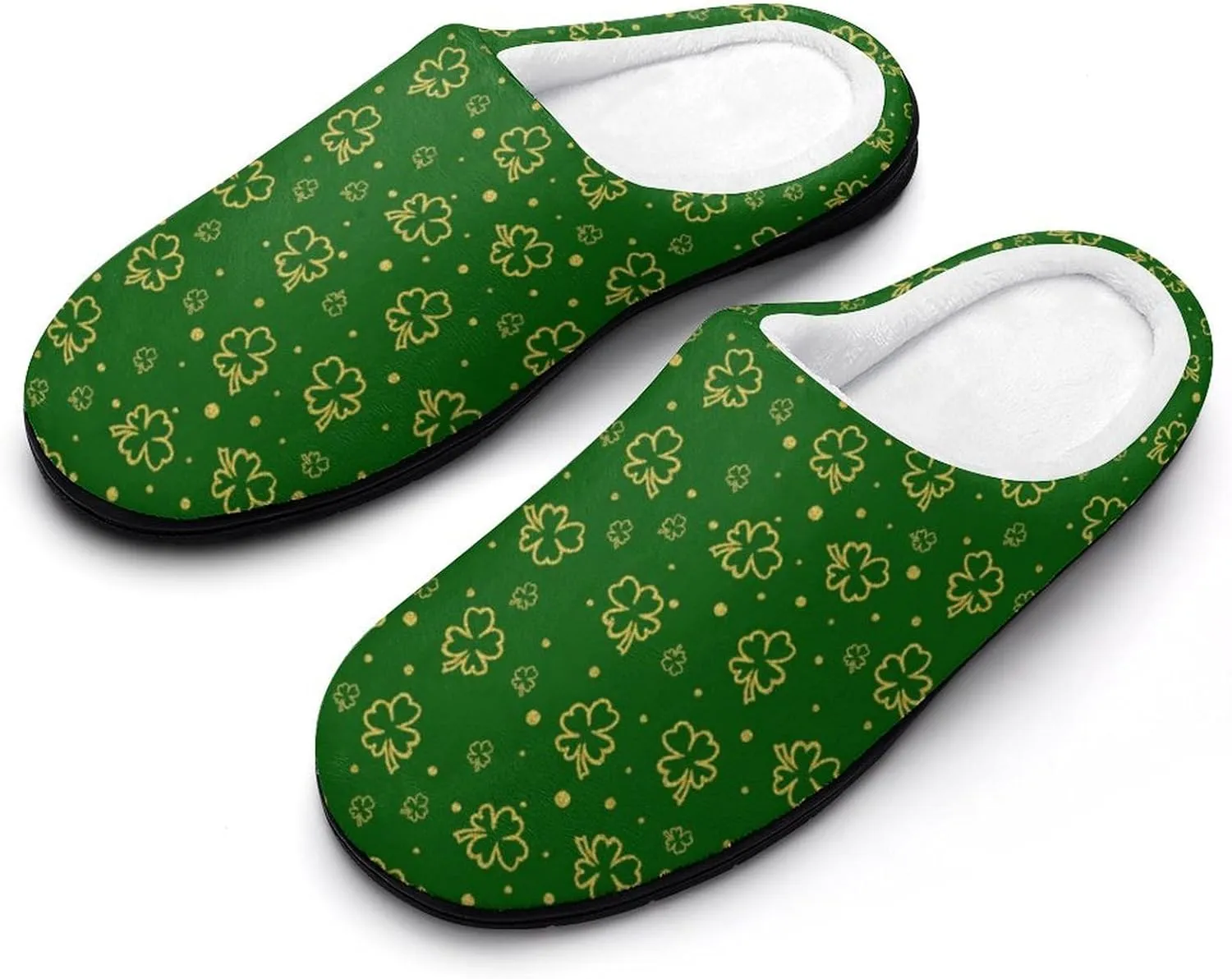 Womens Home Slippers Bedroom Slip-On Shoes Ladies Halloween Slippers Soft Cotton House Clog Slippers Indoor Outdoors