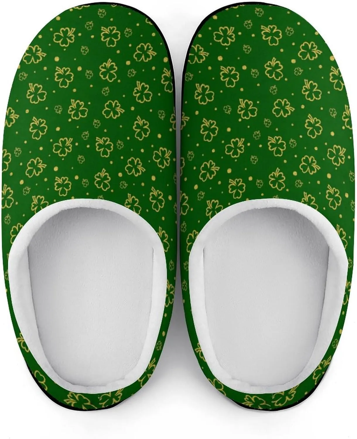Womens Home Slippers Bedroom Slip-On Shoes Ladies Halloween Slippers Soft Cotton House Clog Slippers Indoor Outdoors
