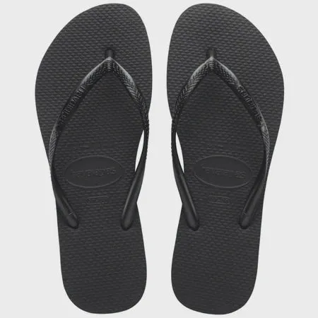 Women's Slim Havaianas Black