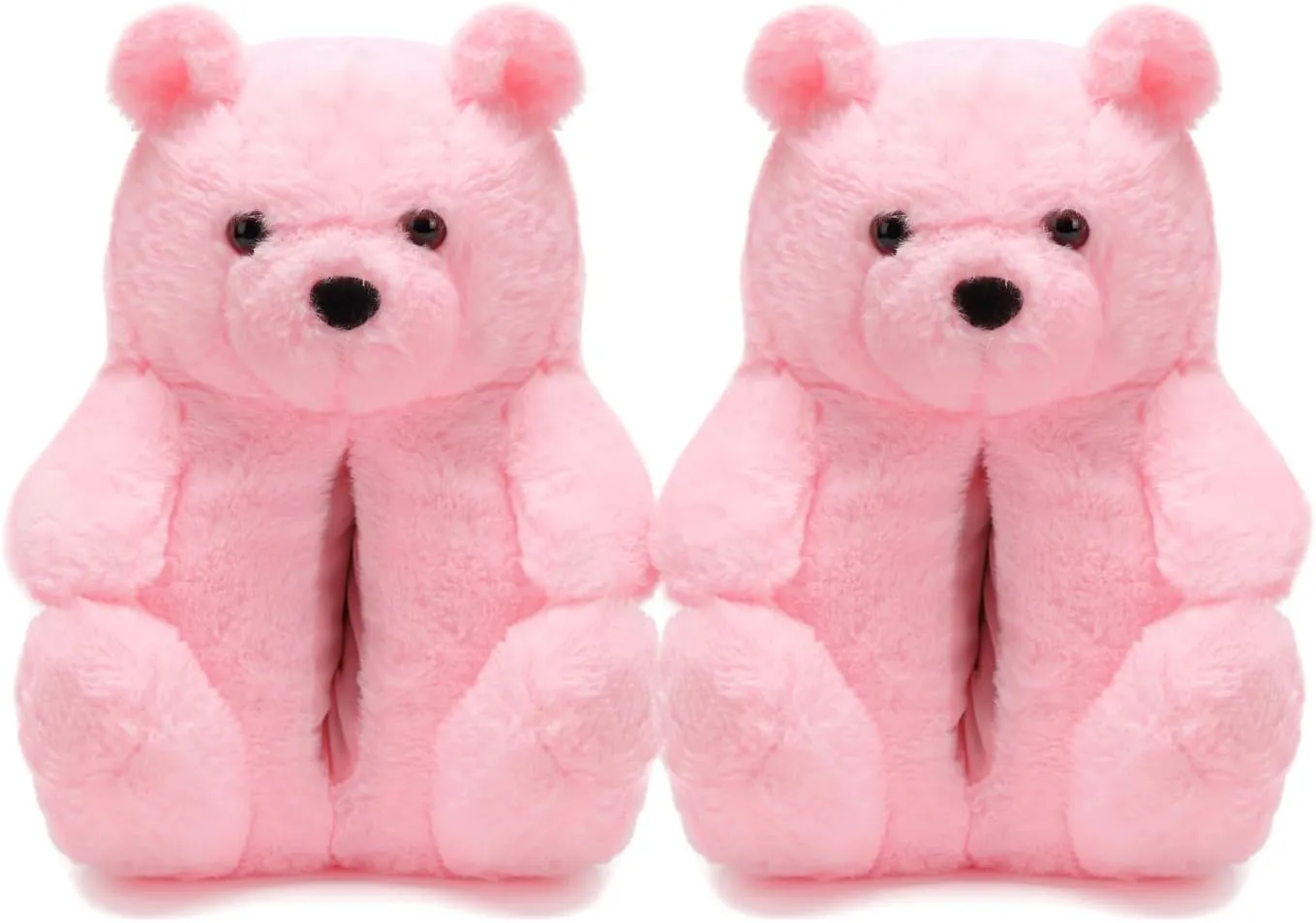 Women's Teddy Bear Slippers Mom Gift Slippers Cozy Women Fuzzy Indoor House Shoes Fun Costume for Adults Cute Animal Slides for Women Her Birthday Valentine's Gift Ideas
