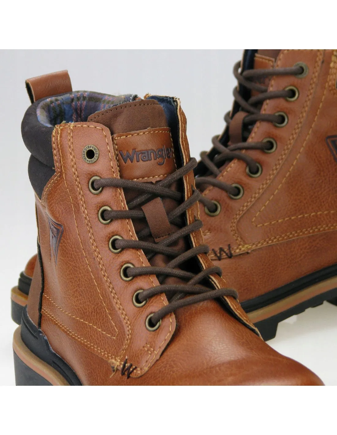 Wrangler Nevada Turquoise Shell Brown Boot