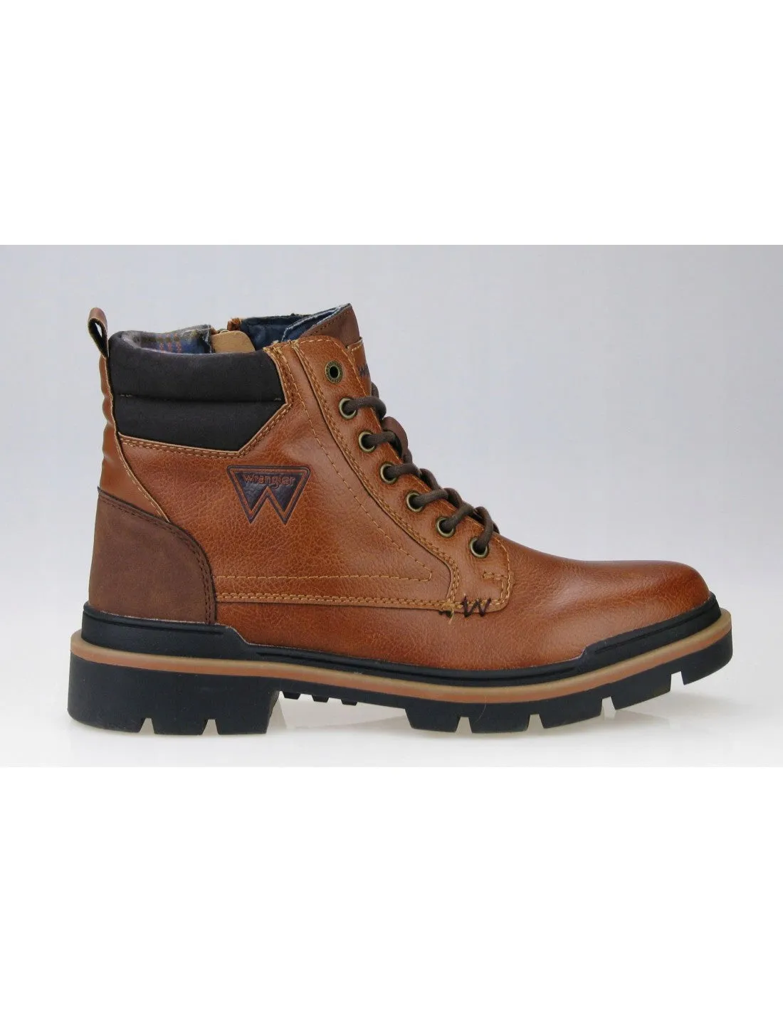 Wrangler Nevada Turquoise Shell Brown Boot
