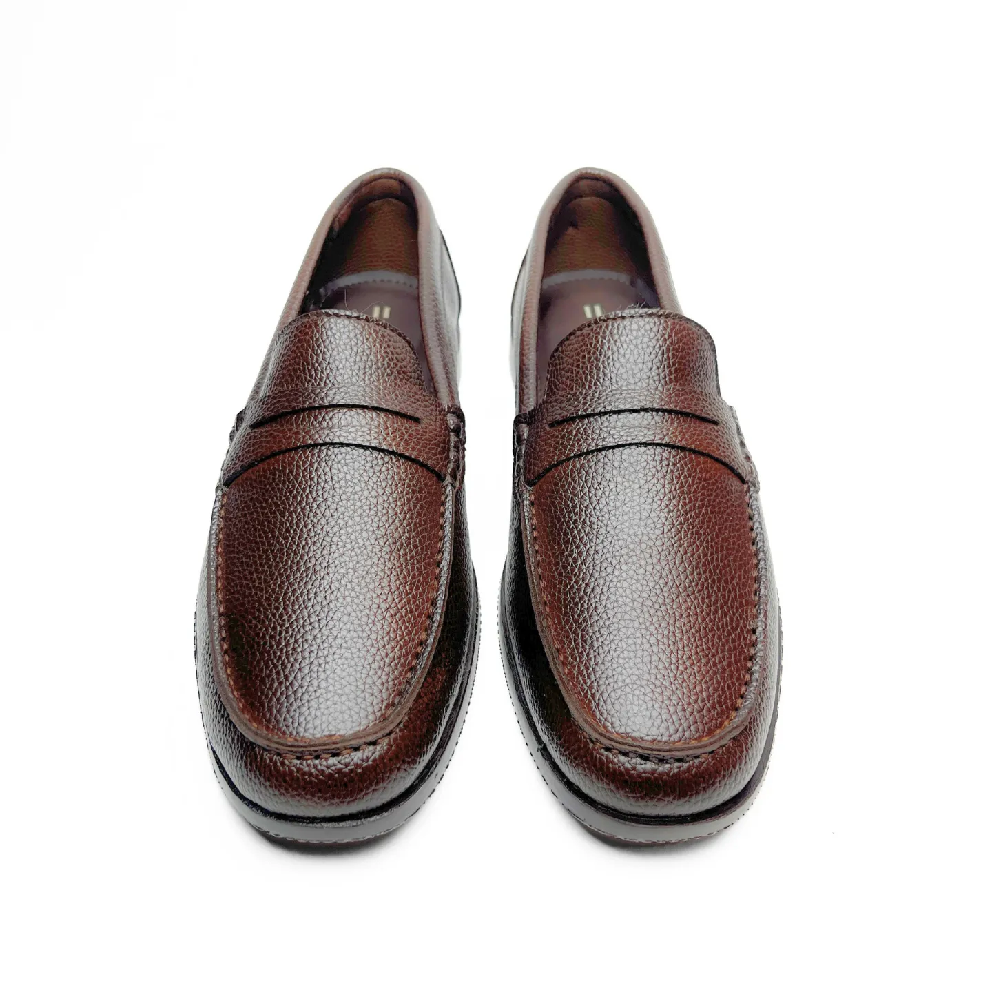 Wrinkle Free Ultra Flexible Loafers (Brown)