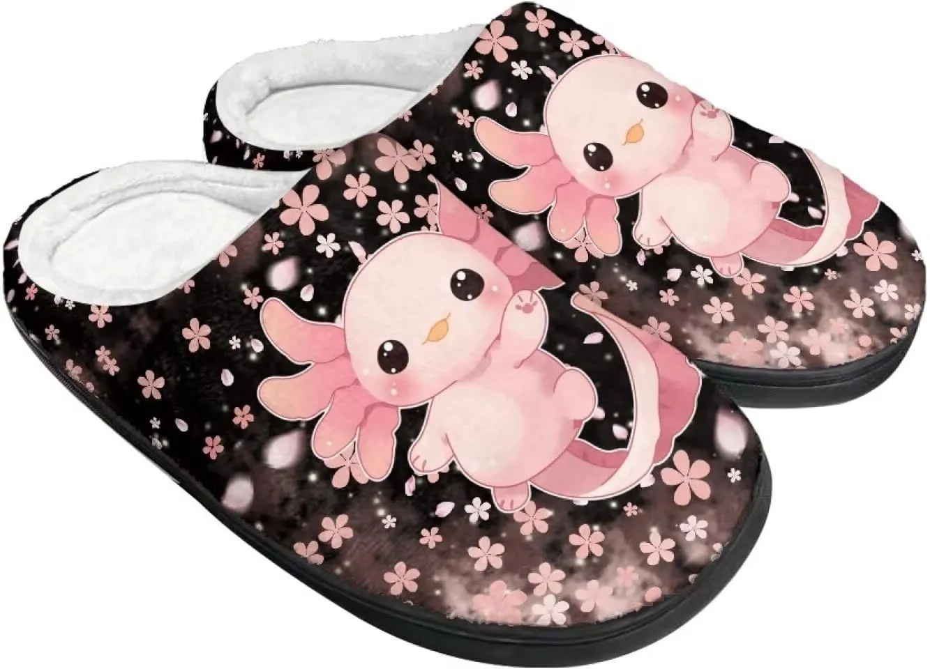 Xpyiqun Slippers Women Men Slip On House Shoes Fuzzy Warm Winter Slippers Size 4-12