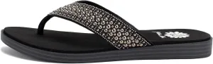 Yellow Box Women's Debra Flip Flop Sandal, Round Toe, 0.75 Inch Heel, 0.5 Inch Platform, Comfortable Flip-Flop