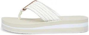 Yellow Box Women's Misha Flatform Sandal, Round Toe, 1.25 Inch Heel, 1 Inch Platform, Comfortable Flip-Flop