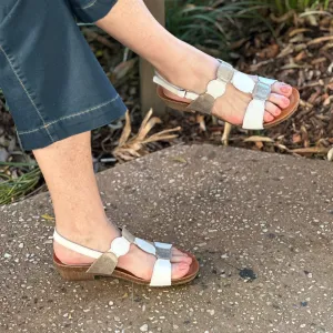 Zeta Ivanna - White/Metallic